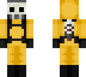 skelton in hazmat suit red the discrpition