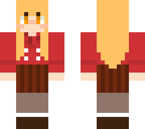 skin girl 03 blonde hair
