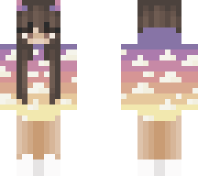 sunset sweatshirt devil girl