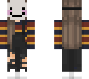 troll girl, fall fit, brown hair