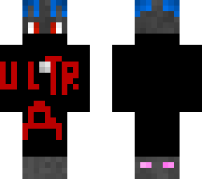 ultralucarioninja's skin for youtube