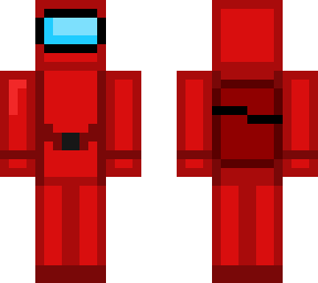 among us (red crewmate)