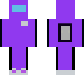 among us purple crewmate or imposter skin