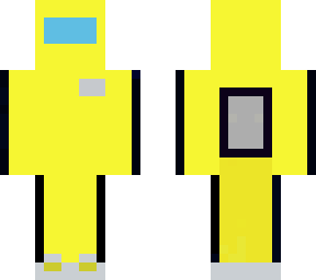 among us yellow  crewmate or imposter skin