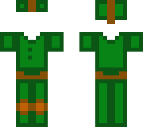 armadura de cuero verde fuerte 2