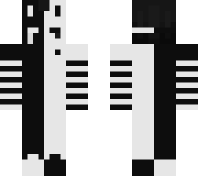 black & white conflict w/ mask