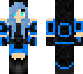blauer mensch