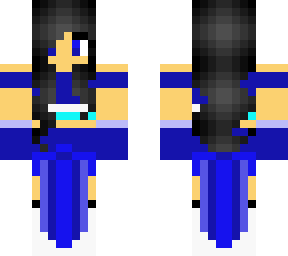 blue girl
