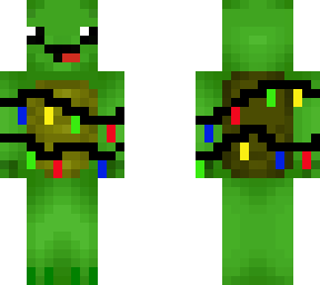 christmas lights turtle