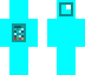 cyan among us character