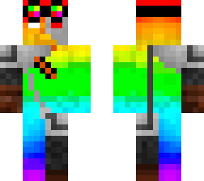 cyborg rainbow brine (with glasses)