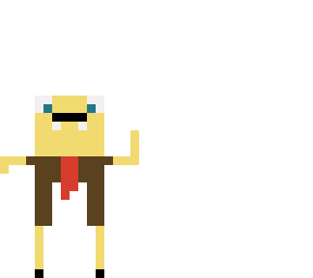 dacing spongebob b)
