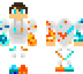 fire and water pro with hoodie