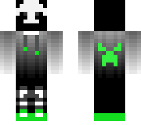 green panda