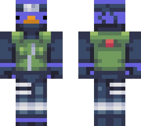 kakashi hatake duck blue