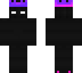 neon black purple