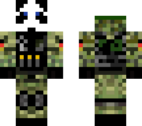 panda soldat de