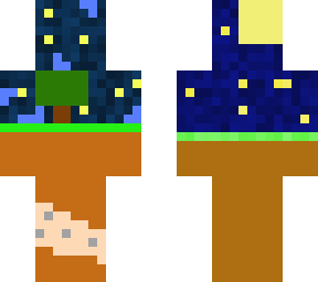 pixel art (in a mountain)