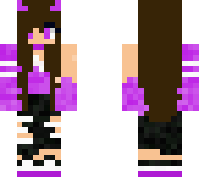 purple devil girl