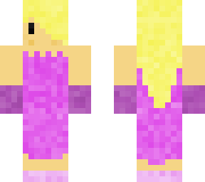 purple dress