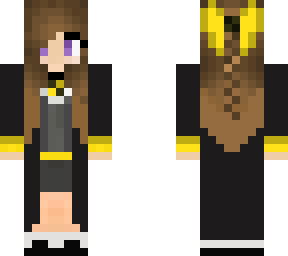 purple eyed hufflepuff girl
