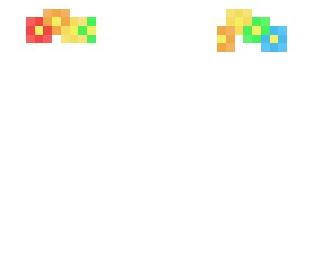 rainbow flower crown base?