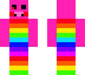 rainbow piggy