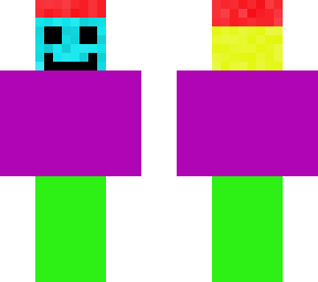 rainbow skin