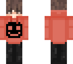 red hoodie