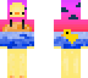 sunset duck
