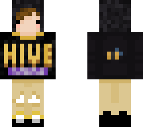 white hive hoodie