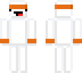 white mellow (orange bands
