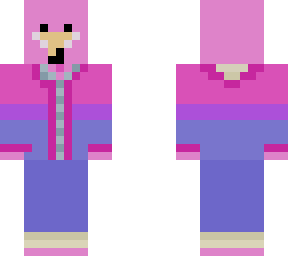 bi prideflag flamingo