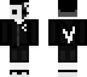 black white mask