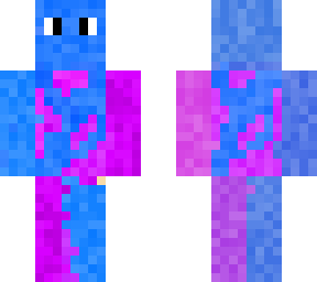 blue and purple guy