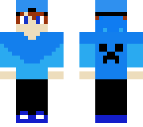 blue wave hat