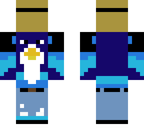 blujay carrying bag of money