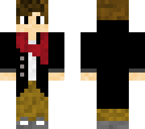 boy with a scarf