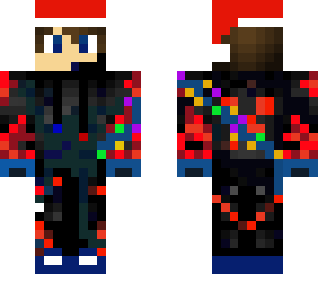 christmas gamer red and blue