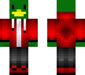 duck with hoodie