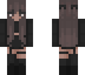edgy black outfit aesthetic girl slim (edited)