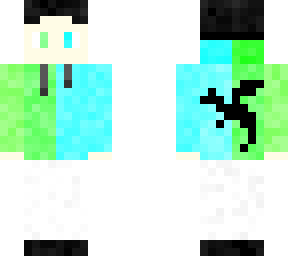 green-blue boy