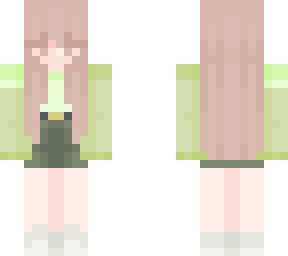green outfit girl
