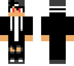 its like on of my other skins but my heir is poken out of the hat