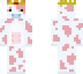king pink rose cow