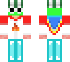 minecraft youtubers in 1 skin
