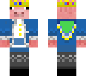 my technoblade skin rendition