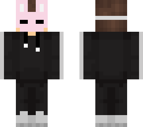 pink bunny mask me