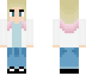 pink-haired girl