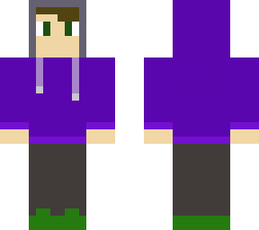 purple jacket boy